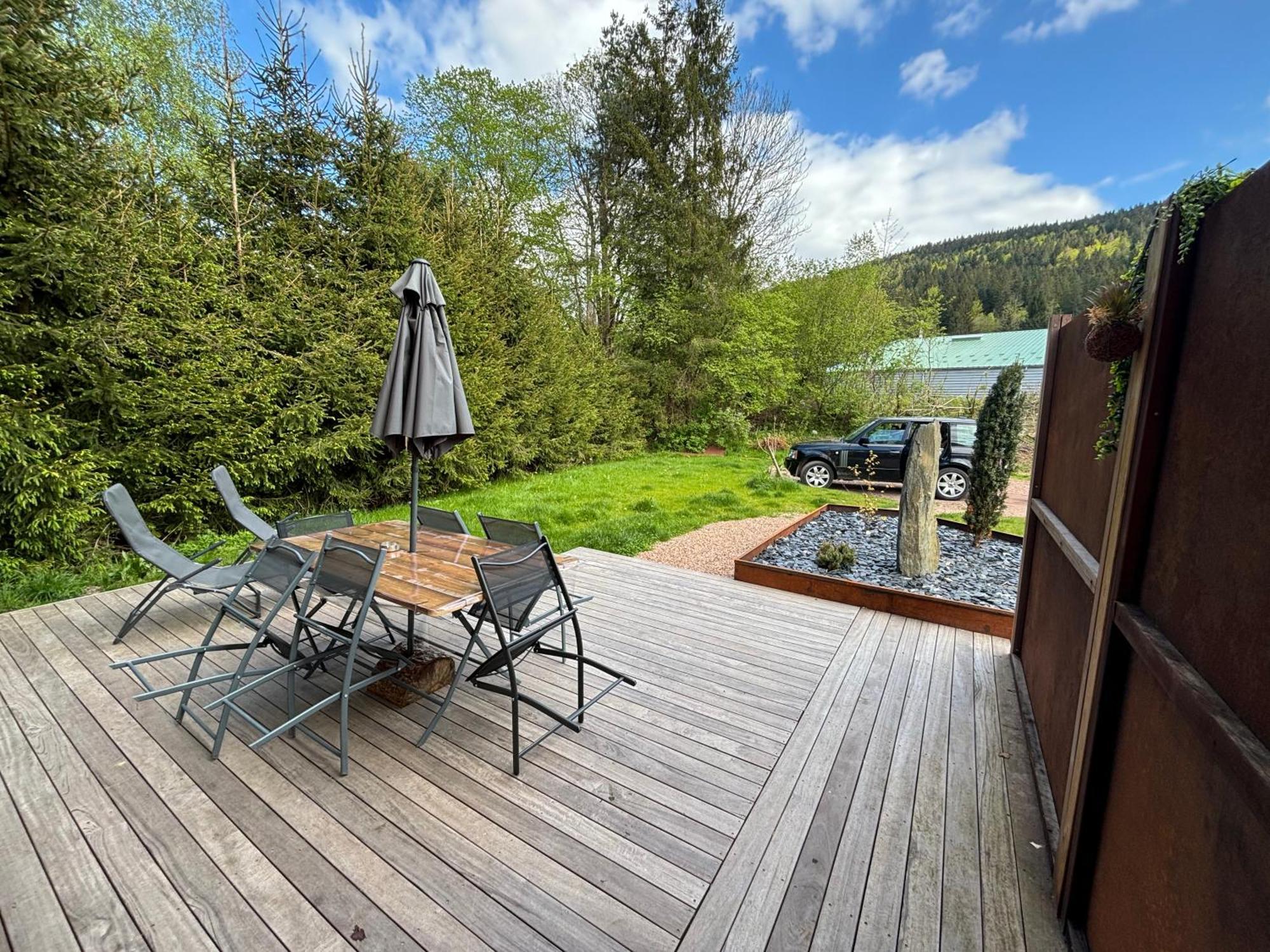 Duplex Le Corten, Terrasse Et Jardin Gerardmer Exterior photo